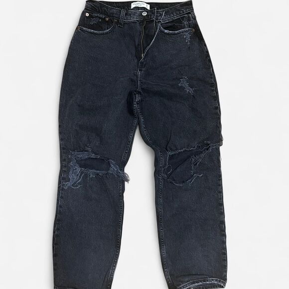 Abercrombie Women's Black Jeans - Picture 1 of 3